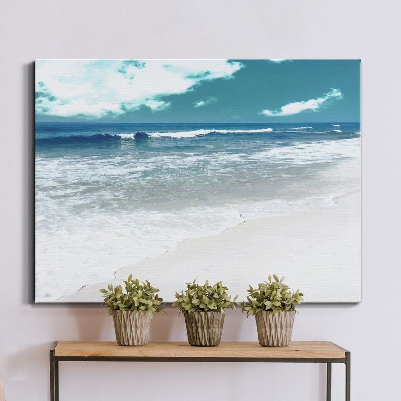 Rolling Wave - Wrapped Canvas Print, 12" H x 8" W x 1" D