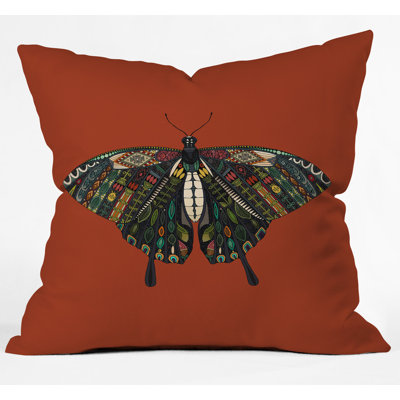 Coussin décoratif intérieur / extérieur Sharon Turner Butterfly