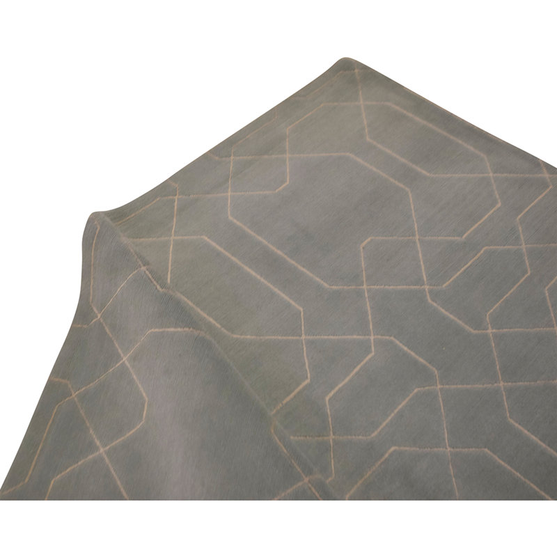Hand Knotted Area Rug in Ivory