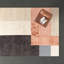 Mora Geometric Handmade Tufted Beige/Rose/Charcoal Area Rug-275682029