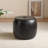 11.8In Small Tufted Round Upholstered Ottoman-117466296
