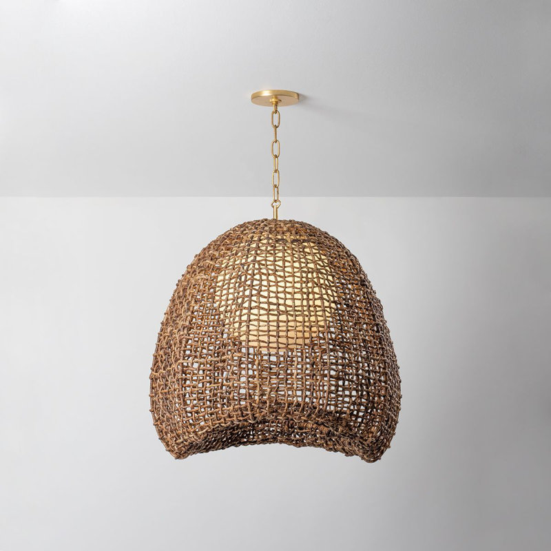 Maester 1 Light Pendant, 25" H x 24" W x 24" D