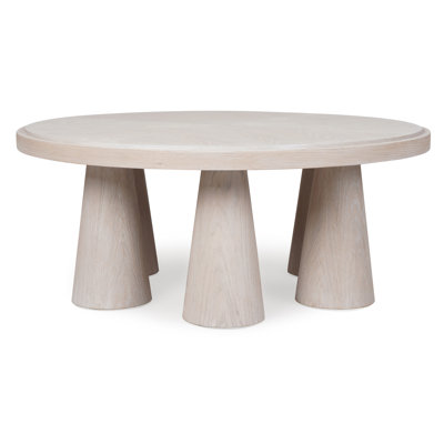 Table basse Bantry - blanc délavé