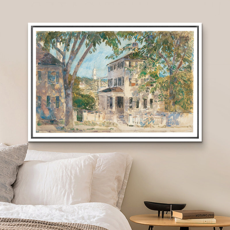 Rustique campagne rustique, architecture, paysage champêtre, ferme moderne moderne, photos, impression numérique sur toile, impression numérique sur toile encadrée