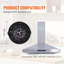 Filtre pour hotte de cuisine universelle VEVOR