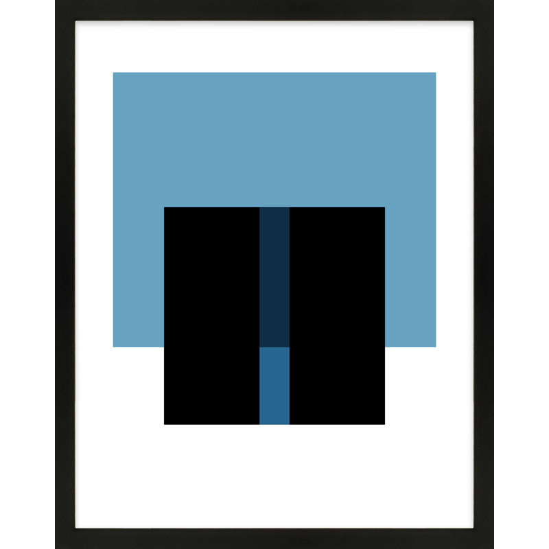 Black & Blue 2 Print by Jacques Pilon, 50" H x 40" W 