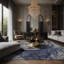 Tapis gris soyeux et moelleux-630528152
