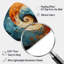 Cindylou - spirale abstraite, décoration murale en métal de forme unique, impression d'art moderne en forme libre-105754352