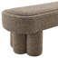 Banc ovale en tissu Mossi-1412025154