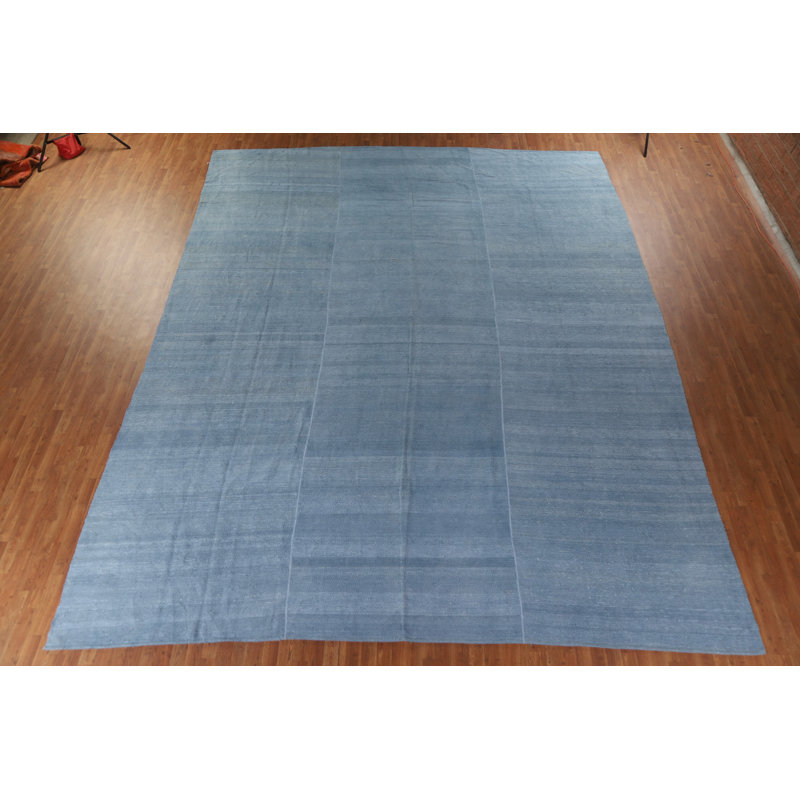 Tapis turc grand légumes kilim 13x16