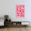 «Love You», art mural abstrait fantaisiste romantique-129021638
