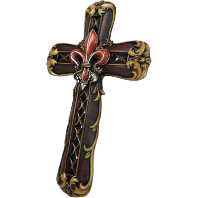 Croix florale royale de style royal royal florentin rococo