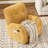 Modern Chenille Swivel Rocking Yellow Recliner-591923568