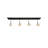 Metro Fusion 90.25 in. 4 -Light Track Kit with and