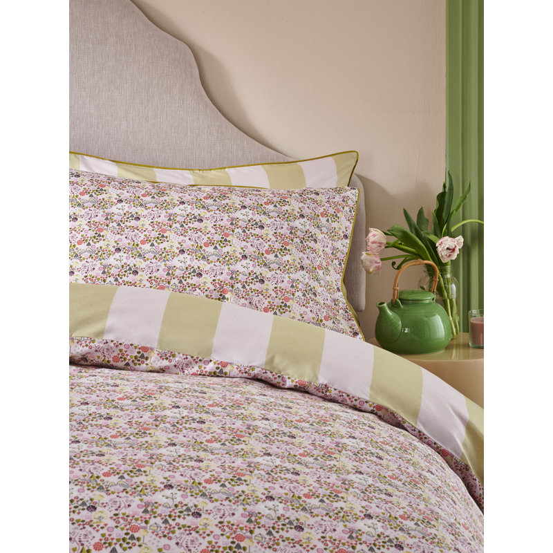TINY TOWN, Super King Duvet Cover Set + 2StandardPillowcases