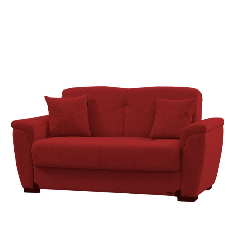 Everly Loveseat, Red
