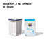 Oxo Good Grips Pop Container - Airtight Food Storage - Big Square Medium 4.4 Qt Ideal For 5lbs Of Flour Or Sugar