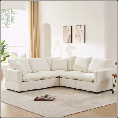 8686 Modern L Shape Modular Sofas