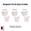 Levier de toilette Keeney-33122439
