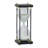 4.3X4.3X12" Hourglass With Wooden Frame, White