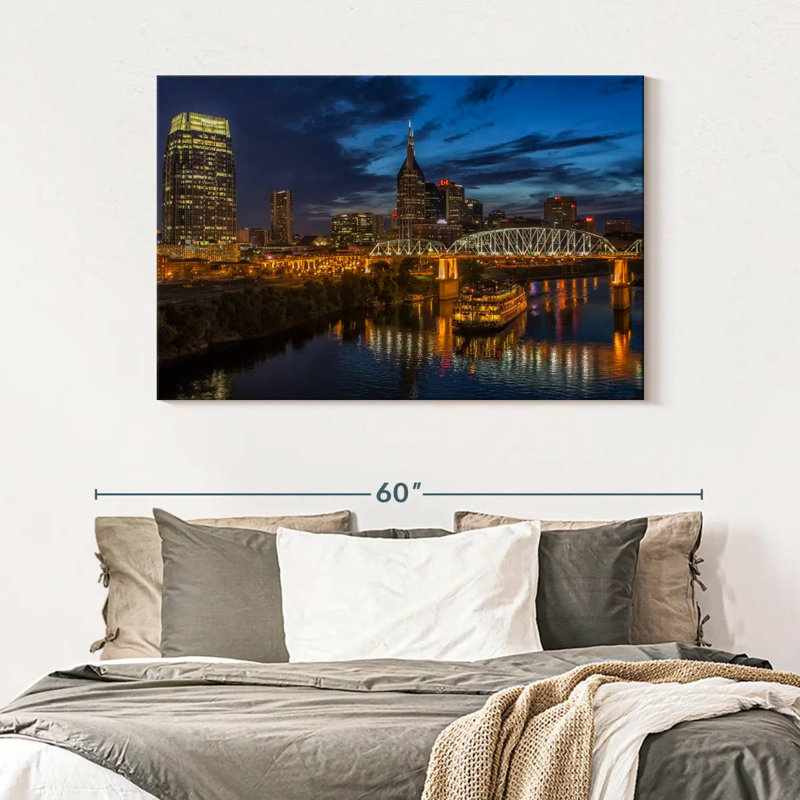 Rorry Nashville Night, 32" H x 48" W