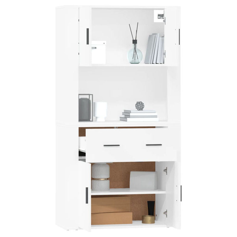 Vidaxl 80cm Sideboard, White