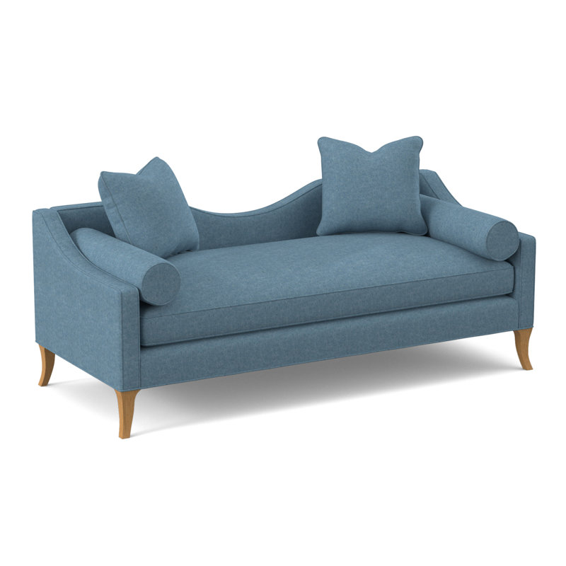 Chaise longue Audrey, Ambre, Viscose Edworth Ocean