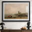 Le bateau échoué - Martin Johnson Heade, reproduction encadrée avec passe-partout et verre - 1863-620332447-620332103-620332131