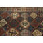 Tapis tribal teint à la main à motif de légumes de style tribal antique avant 4 x 7