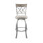 Tabouret de comptoir pivotant rembourré 25 po Jefferson-64273549-69331266