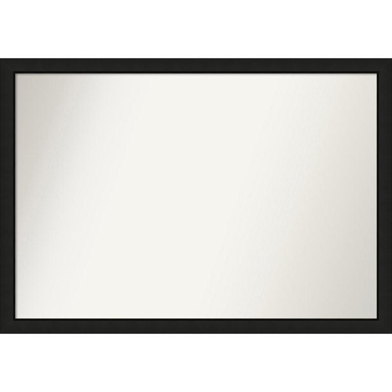 Phil Solid Wood Wall Mirror, Rectangle, 33.25" x 47.25"