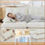 Canapé rembourré moelleux en chenille Cloud-718498670-718498668