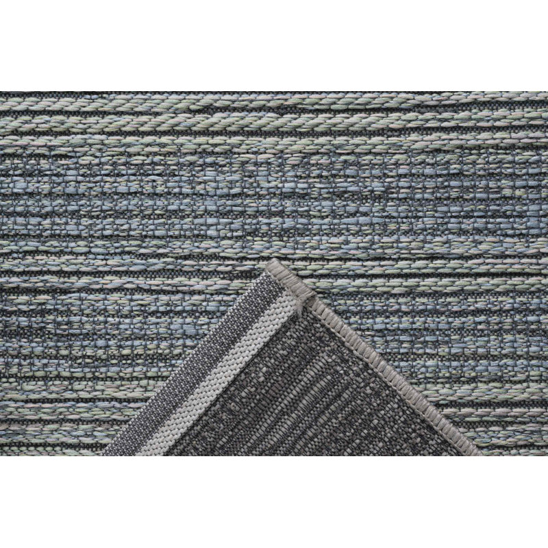 Bruss Striped Flatweave Indoor / Outdoor Area Rug, Rectange 120 x 170cm