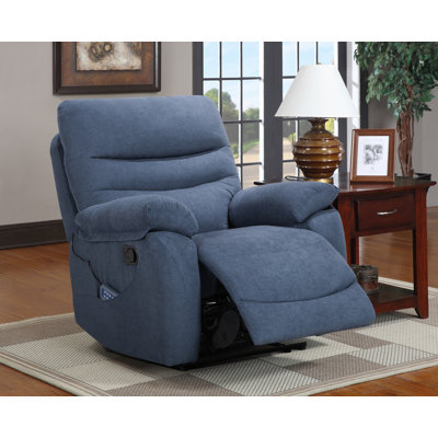 Fauteuil inclinable manuel avec masseur Eliathas