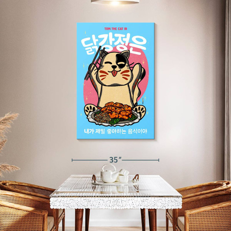 Yarlin Korean Fried Chicken, 48" H x 32" W
