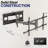 VIVO TV Mount for 37" to 85" Screen, Fully Articulating VESA Mount
