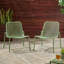 Chaise d'extérieur empilable KINCAID avec sièges confortables et rangement facile, parfaite pour la détente estivale et les activités de plein air.-1119205359