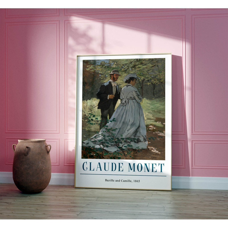Monet No Frame Print, 21cm H x 14cm W