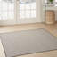 Tapis intérieur / extérieur ivoire / gris anthracite Leia-1342954015