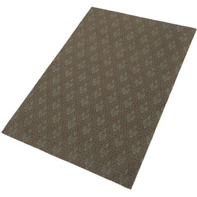 Culler One-of-a-Kind 5'2" X 7'6" 2010s Chenille Area Rug in Dark Brown