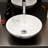 Novatto 17'' Stone Circular Bathroom Sink-10398316