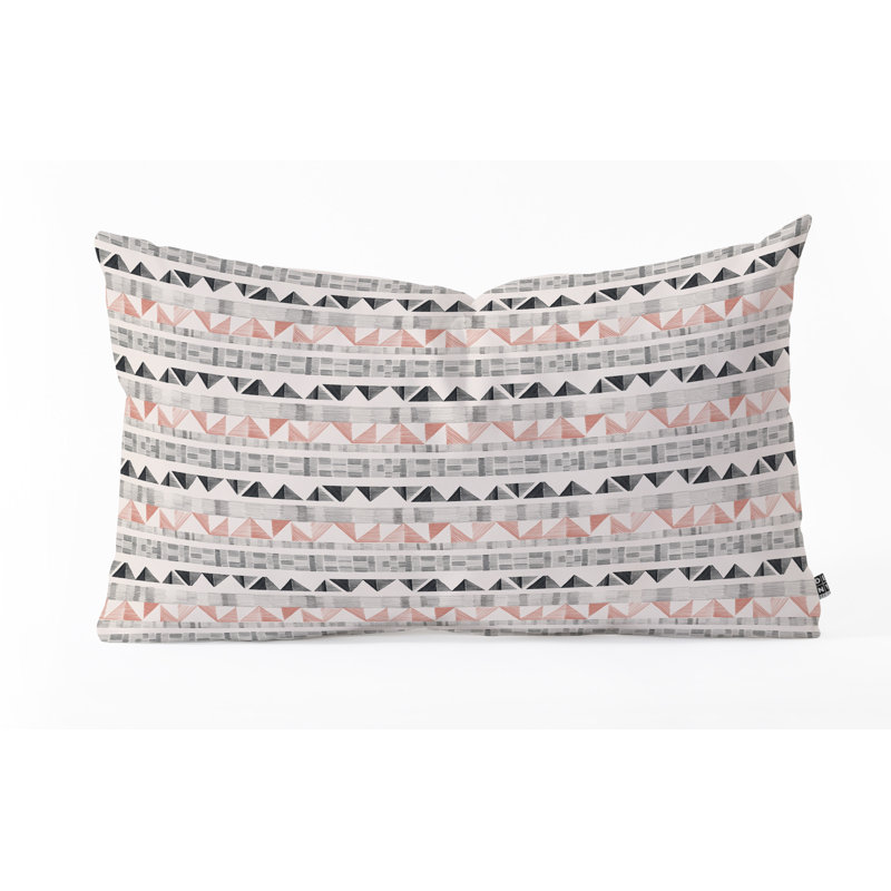  Coussin lombaire intérieur / extérieur Tiny Triangle Stripes