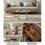 Canapé-lit modulaire en polyester LightGray avec rangement