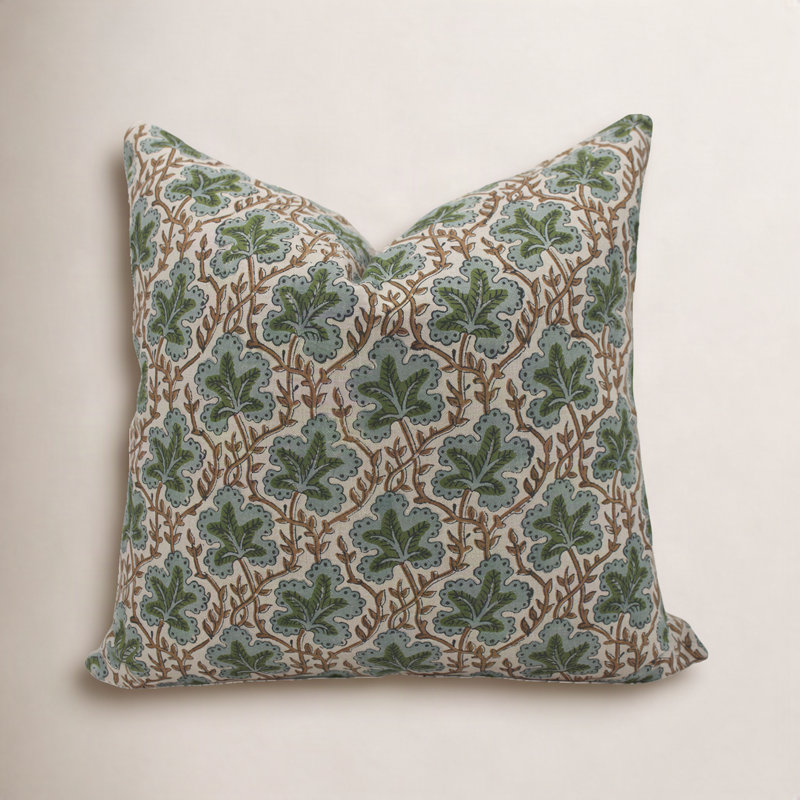 Linen Square Pillow Cover, 24" x 24"