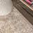 Peregrine Ornate Geometric Medallion Gray Rug-162372437