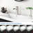 ADA Waterfall Single Hole Handle Brass Bathroom Faucet with Drain-119209006