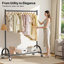 109cm Rolling Clothing Rack