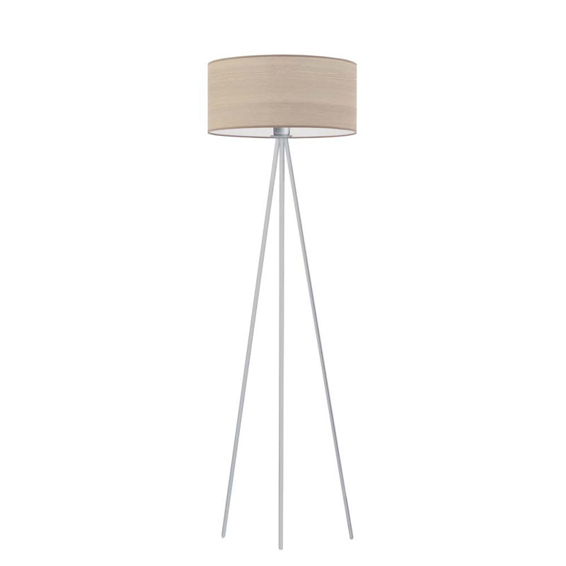Chatham 157cm Tripod Floor Lamp, Beige, Grey