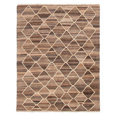 Sivas Brown Kilim 5'2" x 6'8"