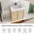 30'' Single Bathroom Vanity with Resin Top
